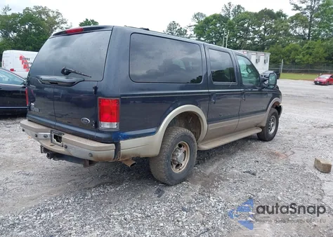 2000 Ford Excursion Limited from USA, damaged, VIN 1FMNU43S0YEE51759